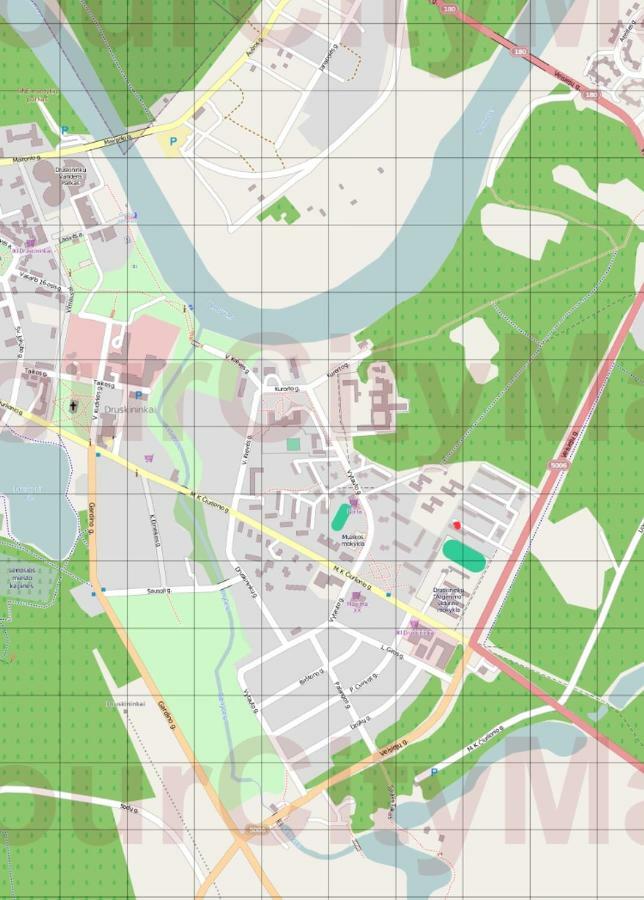 Apartament Du Draugai 1 Druskieniki Zewnętrze zdjęcie